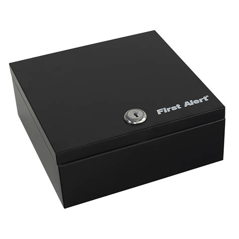 first alert digital locking steel security box|first alert fireproof box.